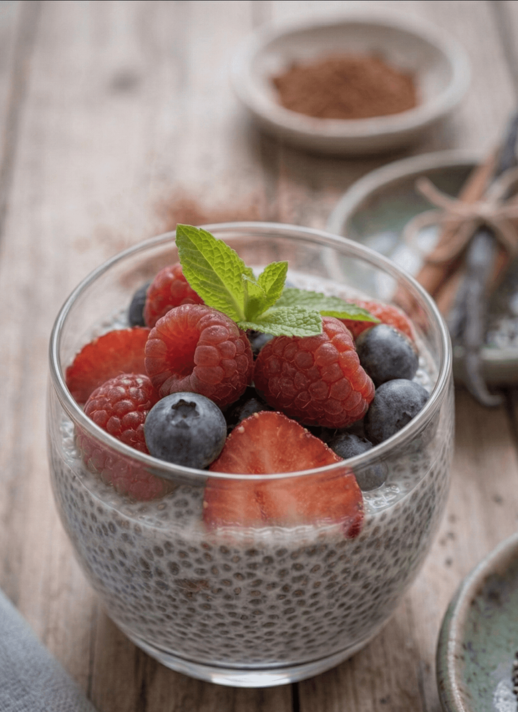 Pudding de chia Fruits Rouges